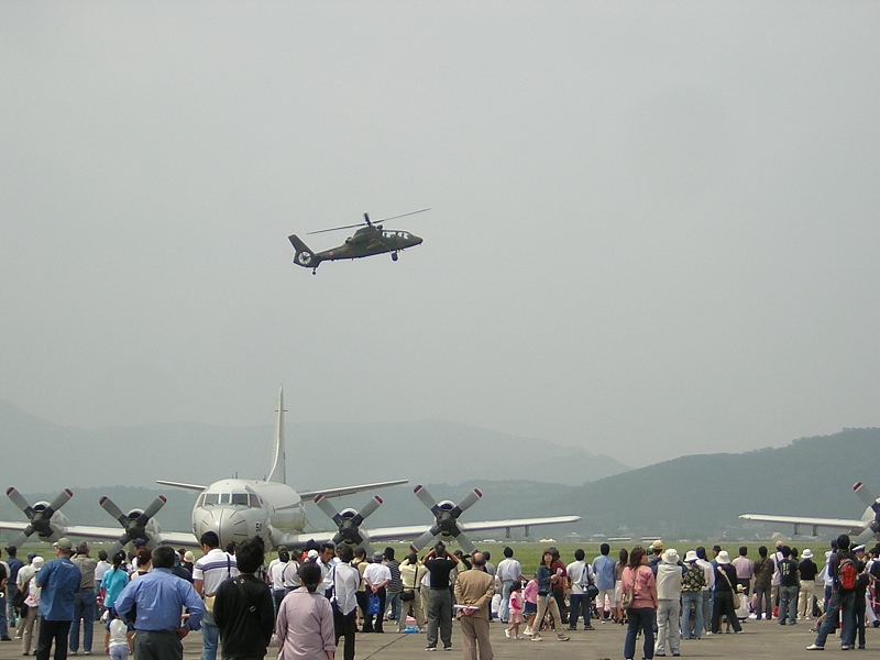 JGSDF CH-47J in KANOYA A.B.